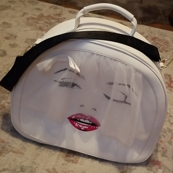 Betsey Johnson Handbags - Betsey Johnson "Marilyn Monroe" Vintage Luggage Bag